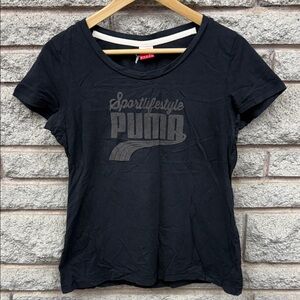 Puma Black Sporty Tee